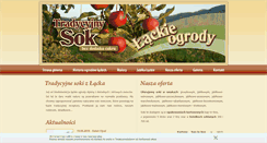 Desktop Screenshot of lackieogrody.pl
